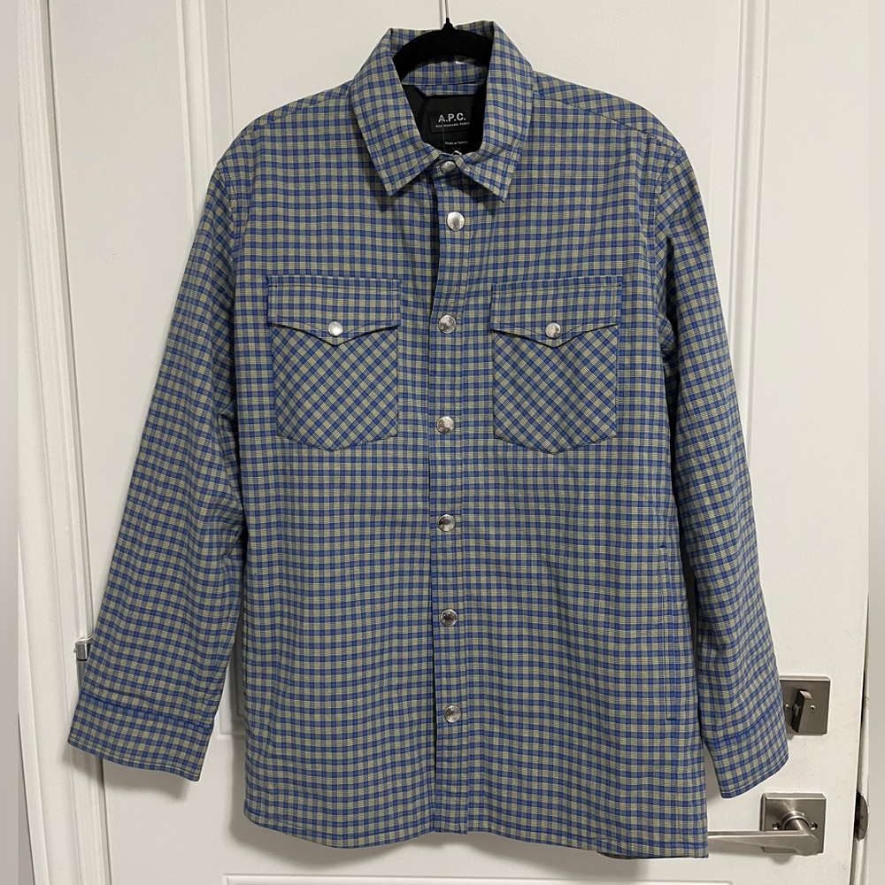 NWT - A.P.C. Men's Samy Padded Overshirt Jacket - Size S